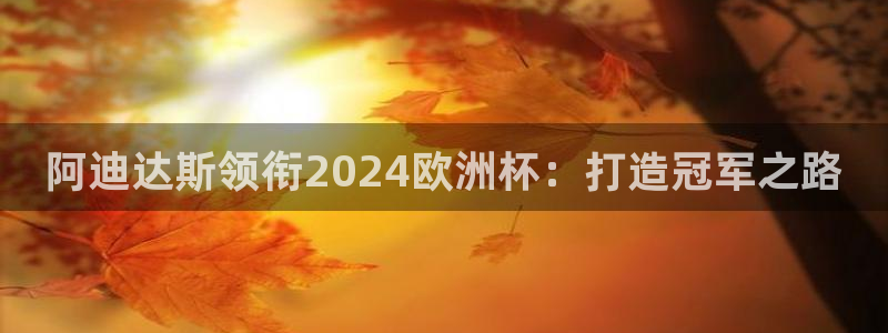 欧洲杯投注在哪找网址|阿迪达斯领衔2024欧洲杯：打造冠军之路